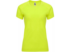Футболка Bahrain женская, неоновый желтый