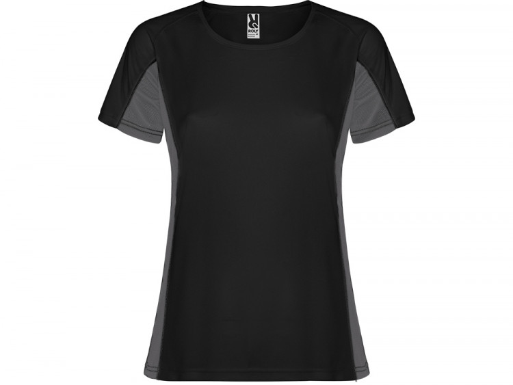 Футболка Shanghai женская, черный/графитовый