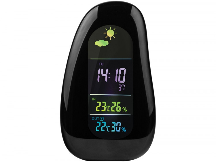 Метеостанция Rombica StoneCast 1 WTS, черный