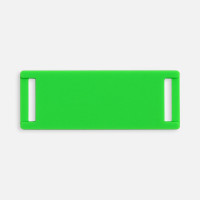 Лейбл из ПВХ Kova, зеленый неон