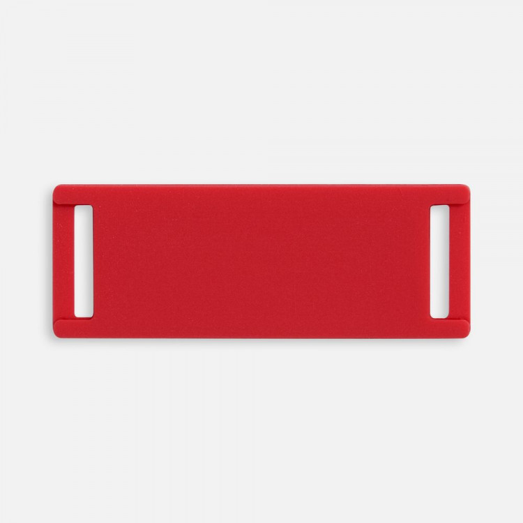 Лейбл из ПВХ Kova, красный