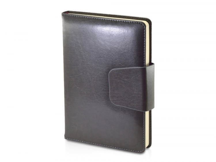 Ежедневник А5 недатированный Prestige, черный