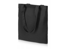 Сумка Element из хлопка для покупок, 180 г, черный (Р)