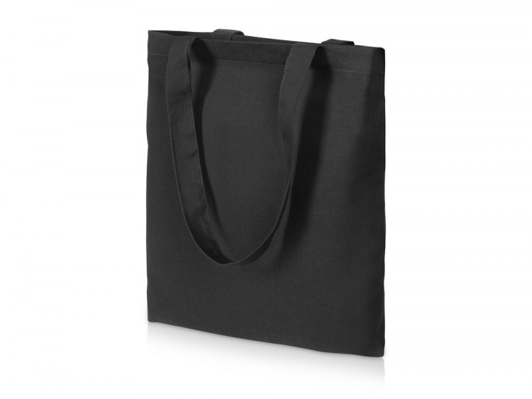 Сумка Element из хлопка для покупок, 180 г, черный (Р)