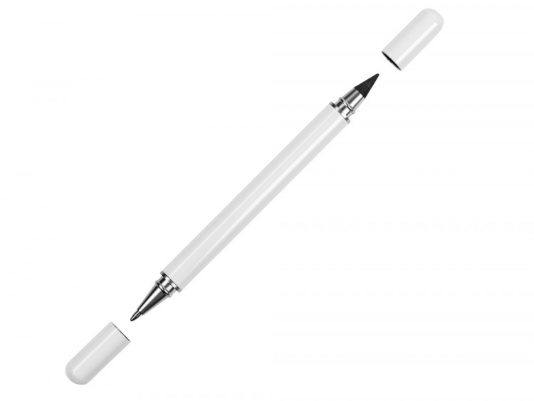 Металлическая ручка и вечный карандаш Van Gogh, белый