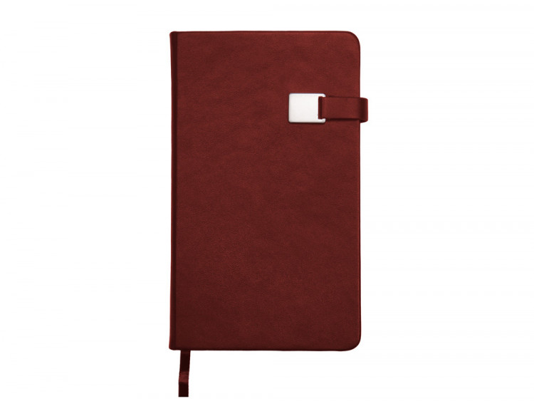 Ежедневник недатированный А5 Premier, бордовый