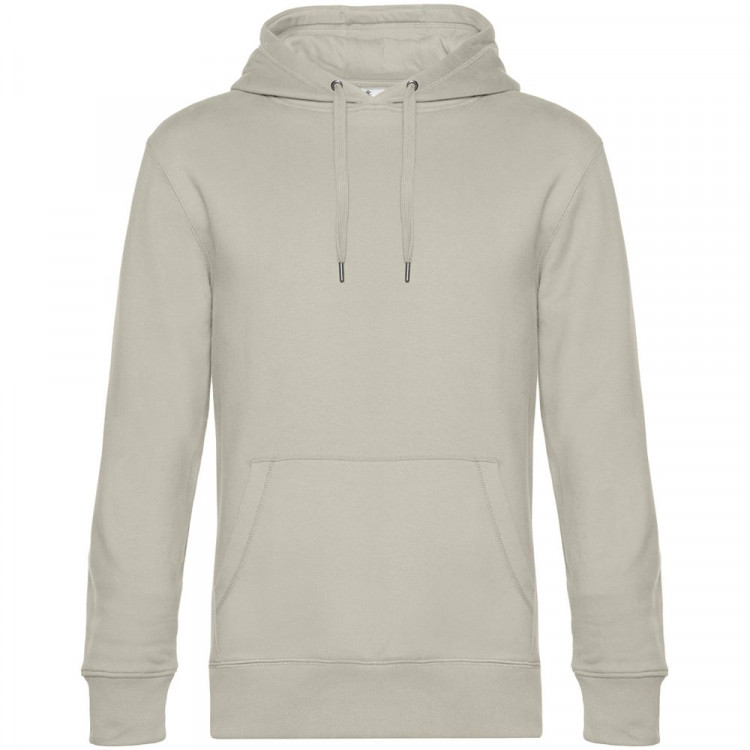 Толстовка с капюшоном унисекс King, дымчато-серая