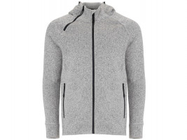 Толстовка на молнии Everest, меланжевый белый