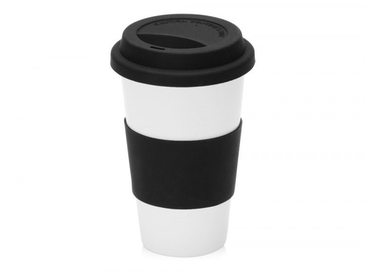 Фарфоровая кружка с двойными стенками Toronto, 300 мл, черный