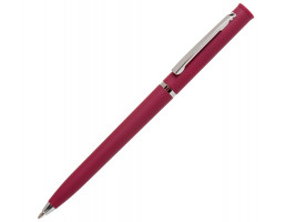 Ручка пластиковая шариковая Navi soft-touch, бургунди