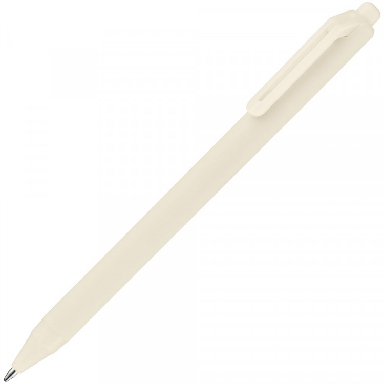 Ручка шариковая Cursive Soft Touch, бежевая