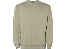 Свитшот Jaya унисекс, светлый хаки выстиранный