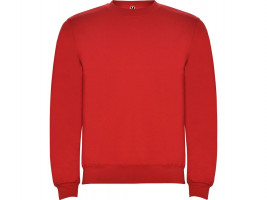 Свитшот с начесом Clasica унисекс, красный