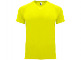 Футболка Bahrain мужская, неоновый желтый