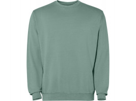 Свитшот Jaya унисекс, сине-зеленый выстиранный