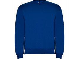 Свитшот с начесом Clasica унисекс, королевский синий
