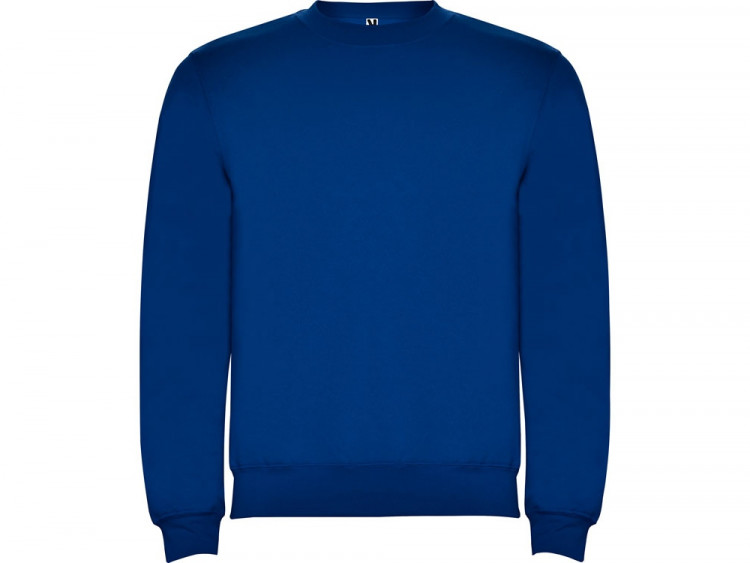 Свитшот с начесом Clasica унисекс, королевский синий