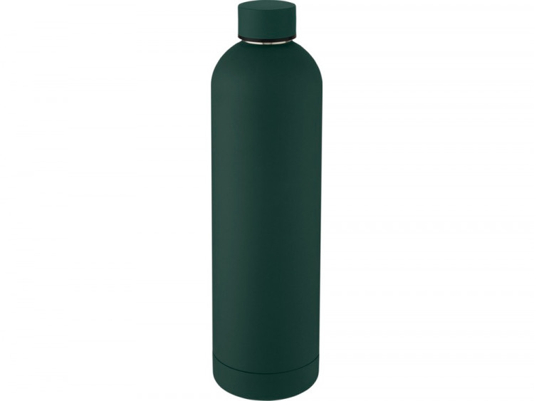 Spring Медная спортивная бутылка объемом 1 л с вакуумной изоляцией , green flash