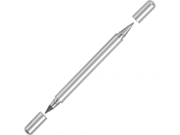 Металлическая ручка и вечный карандаш Van Gogh, серебристый