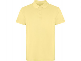 Рубашка поло Cobain унисекс, солнечно-желтый выстиранный WASHED