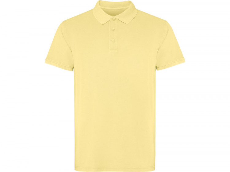 Рубашка поло Cobain унисекс, солнечно-желтый выстиранный WASHED