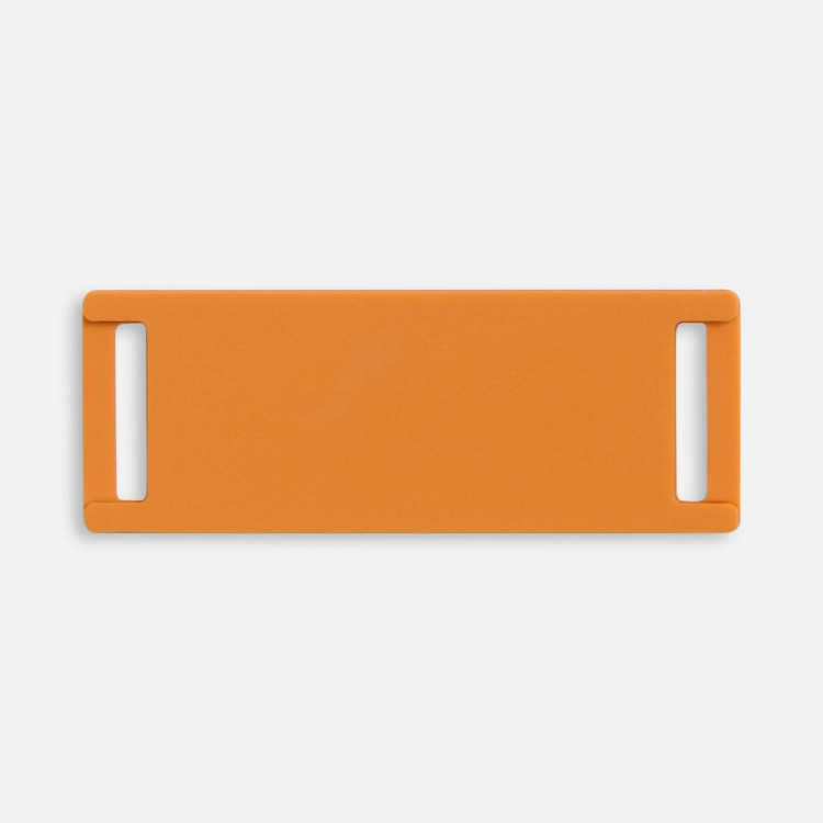 Лейбл из ПВХ Kova, оранжевый