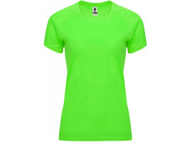 Футболка Bahrain женская, неоновый зеленый