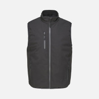 Жилет софтшелл унисекс Falcon BW, черный