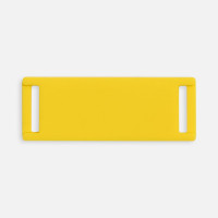 Лейбл из ПВХ Kova, желтый