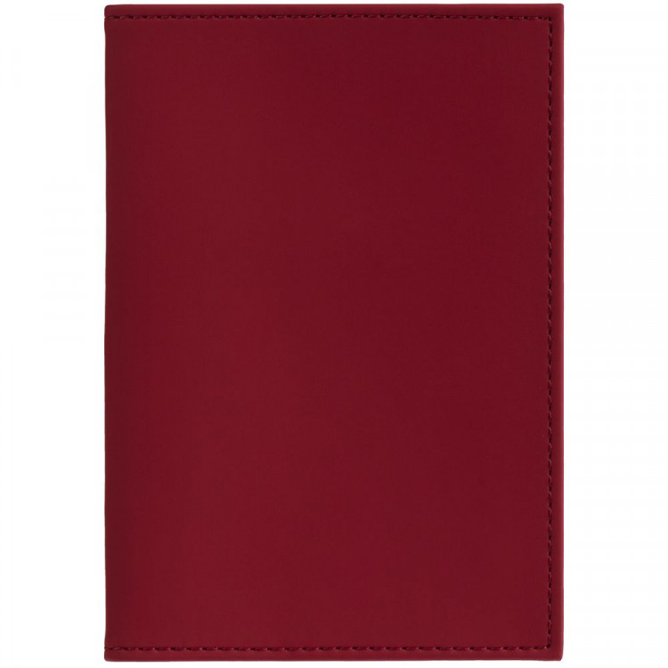 Обложка для паспорта Shall, красная