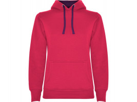 Толстовка с капюшоном Urban женская, фуксия/фиолетовый