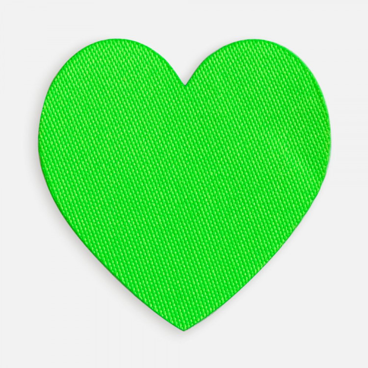 Наклейка тканевая Lunga Сor, M, зеленый неон