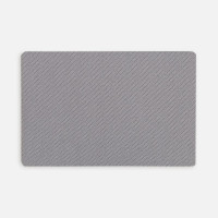 Наклейка тканевая Lunga, L, серая