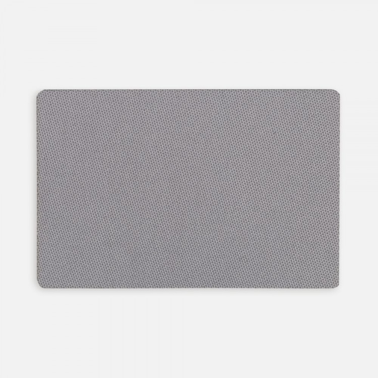 Наклейка тканевая Lunga, L, серая