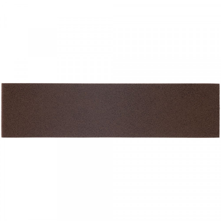 Лейбл Listra Nubuсk, темно-коричневый