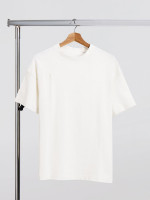 Футболка оверсайз унисекс Sinkopa, молочно-белая