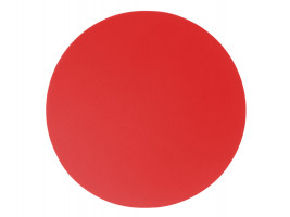 ПАТЧ КРУГ soft-touch (красный) 6,0 х 6,0 см