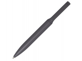 Blanca шариковая ручка из переработанного алюминия - Сумеречный серый, черные чернила