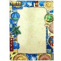 Открытка поздравительная "Вокруг света"