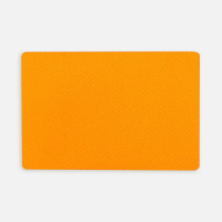 Наклейка тканевая Lunga, L,оранжевый неон