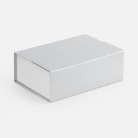 Коробка Bicolor Case, белая с серым