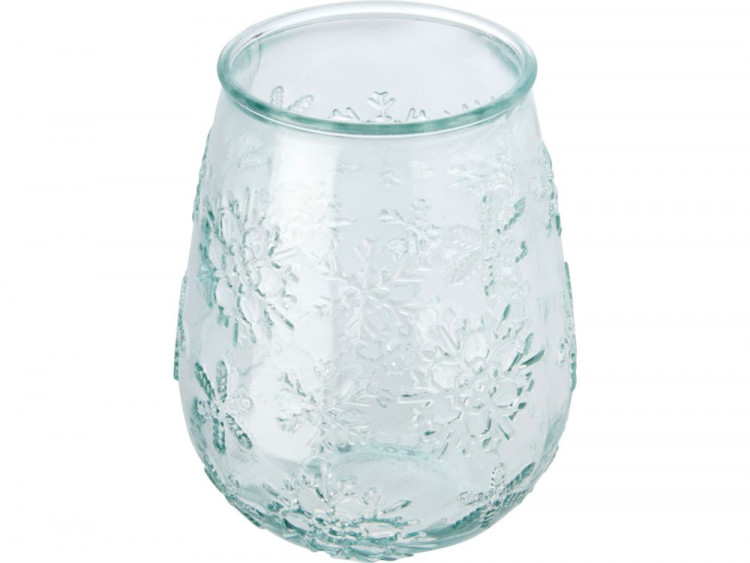 Подставка для чайной свечи Faro из переработанного стекла, прозрачный