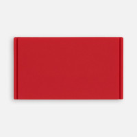 Лейбл из ПВХ Dzeta, M, красный