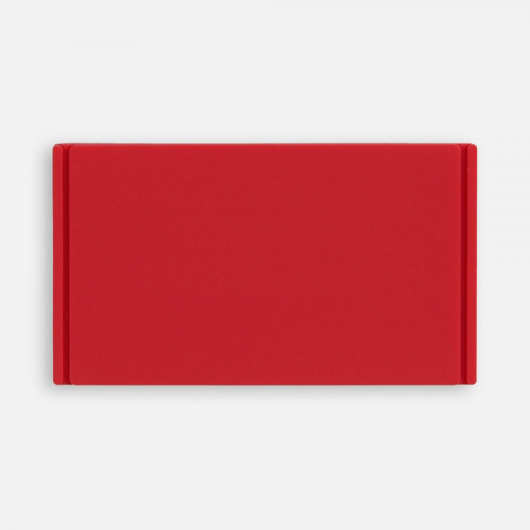 Лейбл из ПВХ Dzeta, M, красный