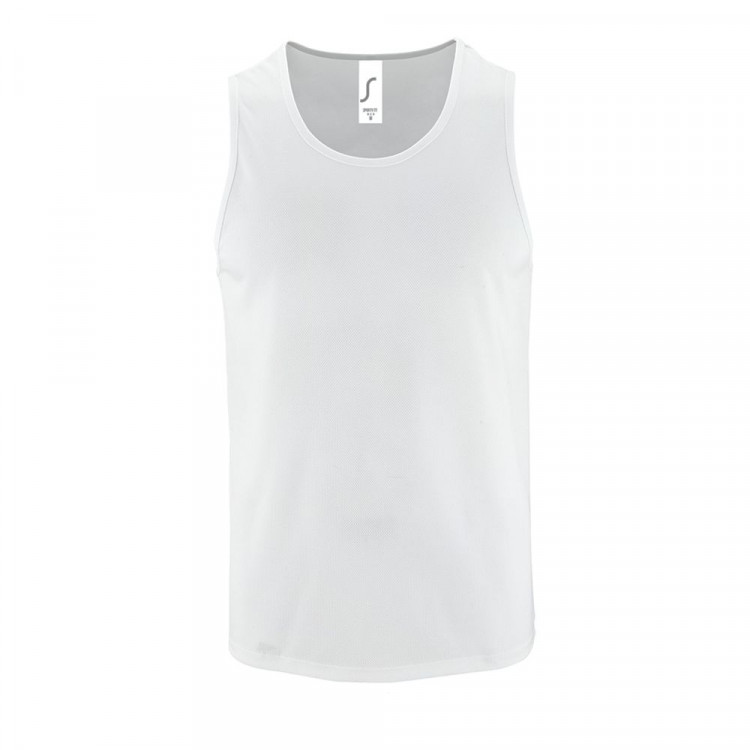 Майка мужская Sporty TT Men, белая