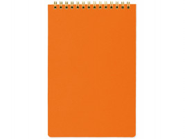 Блокнот А5 на гребне Pragmatic 60 листов в линейку, оранжевый
