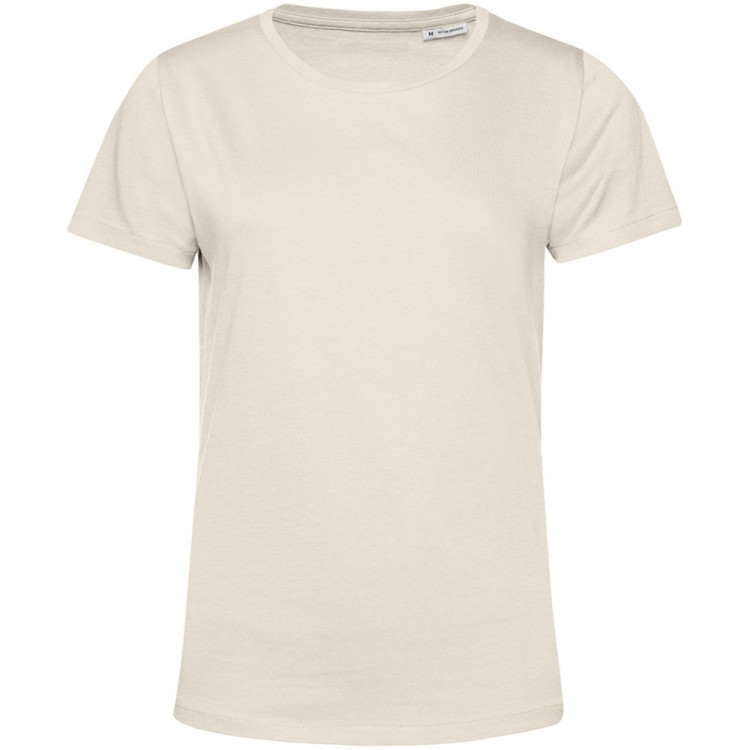 Футболка женская E150 Inspire (Organic), молочно-белая