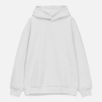 Худи унисекс оверсайз Daylero, белое