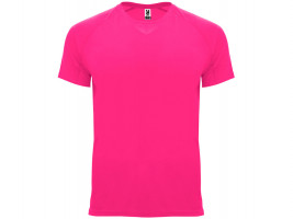 Футболка Bahrain мужская, неоновый розовый