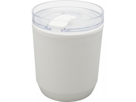 Hudson кружка из переработанного пластика с двойными стенками объемом 180 мл, белый